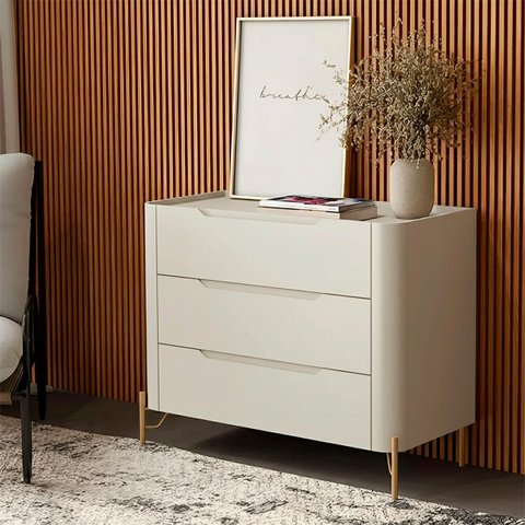 Cômoda 3 Gavetas L97 X A81,5cm Mdf