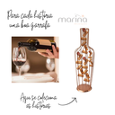 Ver imagem 4 de 2 Peças Decorativas Porta Rolha de Vinho Aramado Ferro