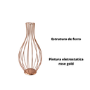 Ver imagem 2 de 2 Peças Decorativas Porta Rolha de Vinho Aramado Ferro