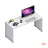 Mesa Bancada para Escritório Branca 120x60 - 1