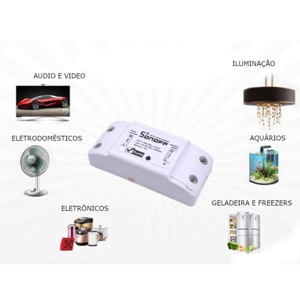 Sonoff Basic Wifi Interruptor Casa Inteligente Automação Residencial - 2
