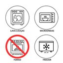 Ver imagem 5 de Conjunto com 6 Pratos Fundo Lelis Ø25cm
