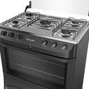 Ver imagem 5 de Fogão 5 Bocas a Gás Mueller com Acendimento Automático e Forno 81,6l Preto Bivolt - Mfi5bb