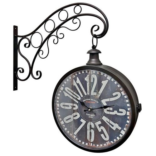 Relógio De Parede Retrô 60cm Relógio De Parede Antigo Grande