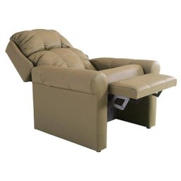 Poltrona Reclinável Herval com Massageador Slim, Bege - 2