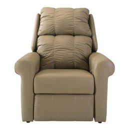 Poltrona Reclinável Herval com Massageador Slim, Bege - 1