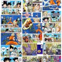 Ver imagem 1 de Papel de Parede Adesivo Autocolante Anime Manga Goku Dragon Ball Super