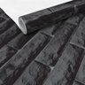 Papel de Parede Adesivo de Pedra Preto Autocolante Para Sala E Quarto - 5
