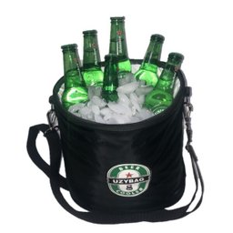 Bolsa Térmica Para Barril De Chopp 5 Litros Com Espaço para Gelo Azul - 5