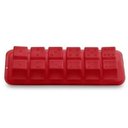 Ver imagem 3 de Forma De Gelo De Silicone 12 Cubos Vermelha - UD146