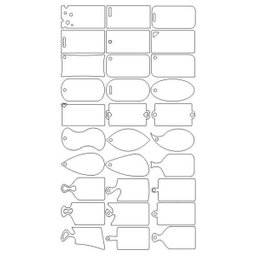 Tábua para SUSHI - Madeira Bambu e Resina 37x14x1,5cm - 4