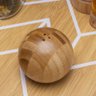 Saleiro Esférico Oikos em Bambu Natural Minimalista - 2
