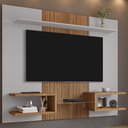 Ver imagem 2 de Painel Suspenso Tv 55 Pol 163 Cm Atlas Off White Cinamomo Bechara