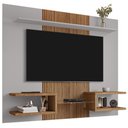 Ver imagem 1 de Painel Suspenso Tv 55 Pol 163 Cm Atlas Off White Cinamomo Bechara
