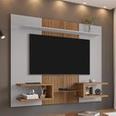 Ver imagem 6 de Painel Suspenso Tv 55 Pol 163 Cm Atlas Off White Cinamomo Bechara
