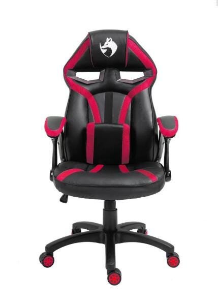 Cadeira Gamer Fox Racer Cross - Preta/Vermelha