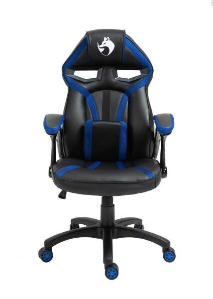 Cadeira Gamer Fox Racer Cross - Preta/Azul - 2