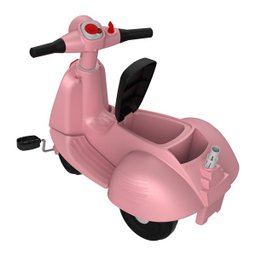 Triciclo Banderetta Passeio &amp; Pedal Rosa Bandeirante 1246 - 6