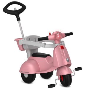 Triciclo Banderetta Passeio &amp; Pedal Rosa Bandeirante 1246