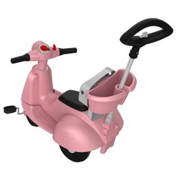 Triciclo Banderetta Passeio &amp; Pedal Rosa Bandeirante 1246 - 5