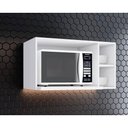 Ver imagem 1 de Módulo Cozinha Henn Americana Suporte Nicho P/microondas 80x44cm Branco-henn