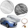 Capa Automotiva Cobrir Carro Protetora Forrada Total e Cadeado Tamanho P M G Carrhel - 4