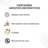 Adesivo de Parede Logo Academia Fitness Palavras Motivação Preto - 6
