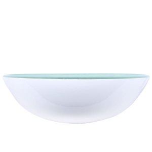 Cuba De Vidro 35x35 De Apoio Branca Para Banheiro