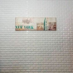 Kit com 30 Placas Revestimento 3d Azulejo Tijolo Branco Brilhante 30x35 3m² - 1