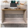 Mesa para Computador Studio 1.3 Caemmun - Louro Freijó/Metallic Suede - 3