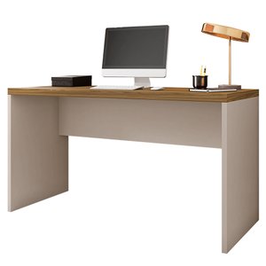 Mesa para Computador Studio 1.3 Caemmun - Louro Freijó/Metallic Suede