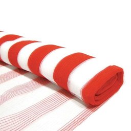 Tela Sinalização Guarda Corpo Tapume Laranja 1,20x50 Metros - 1