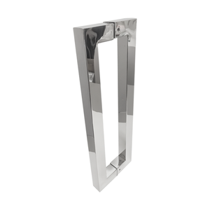 Puxador Box Banheiro Aço Inox Polido 20cm Linha Premium
