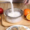 Ver imagem 4 de Kit Peneiras em aço inox 10, 12, 14 cm - Origina Line - Peneira Coador Inox Peneirinha Farinha Suco 