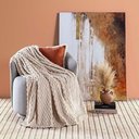 Ver imagem 4 de Cobertor Manta Confy Ultrasoft Flannel Queen 2,40m X 2,20m Texturizado 01 Peça - Baunilha