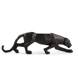 ESCULTURA LEOPARDO PRETO - 1