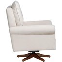 Ver imagem 6 de Poltrona de Amamentação com Balanço Giratória Encanto D02 Bouclê Off White C-200 - Lyam Decor