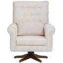 Ver imagem 3 de Poltrona de Amamentação com Balanço Giratória Encanto D02 Bouclê Off White C-200 - Lyam Decor