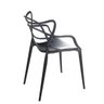Kit 4 Cadeiras Allegra de Polipropileno Preta - 173 Dpp - 4