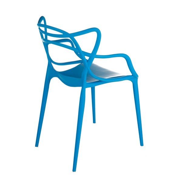 Kit 6 Cadeiras Allegra de Polipropileno Azul - 173 Dpp - 4