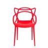 Kit 2 Cadeiras Allegra de Polipropileno Vermelha - 173 Dpp - 3