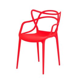 Kit 2 Cadeiras Allegra de Polipropileno Vermelha - 173 Dpp - 2