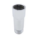 Ver imagem 3 de Extensor Aumento Prolongador Médio 6cm Cromado para Torneira e Chuveiro Rosca 1/2"