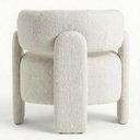 Ver imagem 6 de Poltrona Decorativa Lume Pes Madeira Boucle Tce 1010 Moll