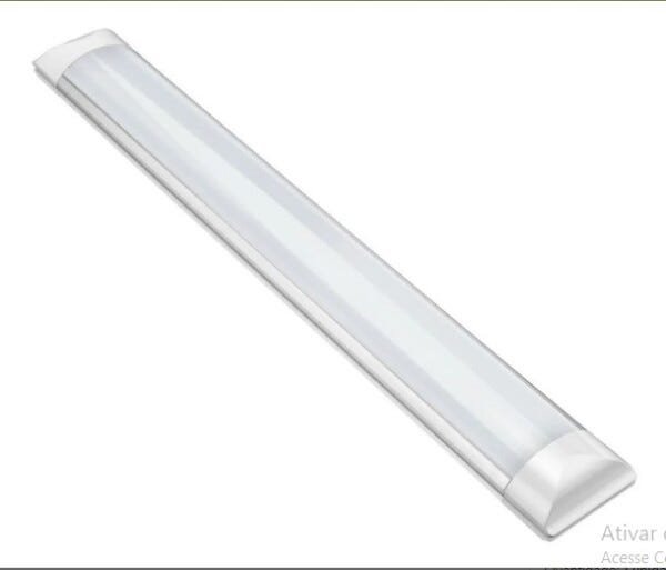 Luminária LED Linear Sobrepor 1,20cm 40W Bc Frio Slim Qualit - 1