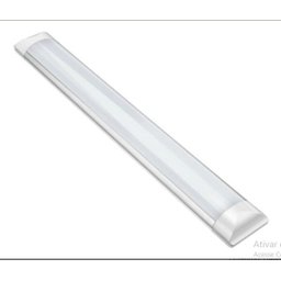 Luminária LED Linear Sobrepor 1,20cm 40W Bc Frio Slim Qualit - 1