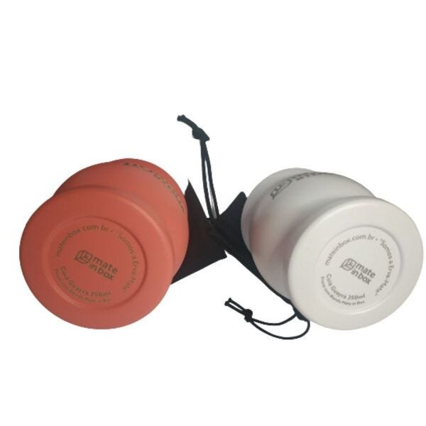 Cuia Termica Guayra Rosa 250ml - Mate in Box - 3