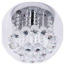 Ver imagem 1 de Lustre de Cristal para Sala Legítimo Redondo 25 Cm de Altura