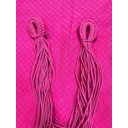 Ver imagem 3 de Rede de Dormir Descanso Casal Rosa Pink Algodão Reforçada