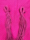 Ver imagem 3 de Rede de Dormir Descanso Casal Rosa Pink Algodão Reforçada